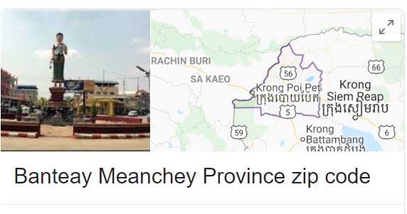Banteay Meanchey Province zip code