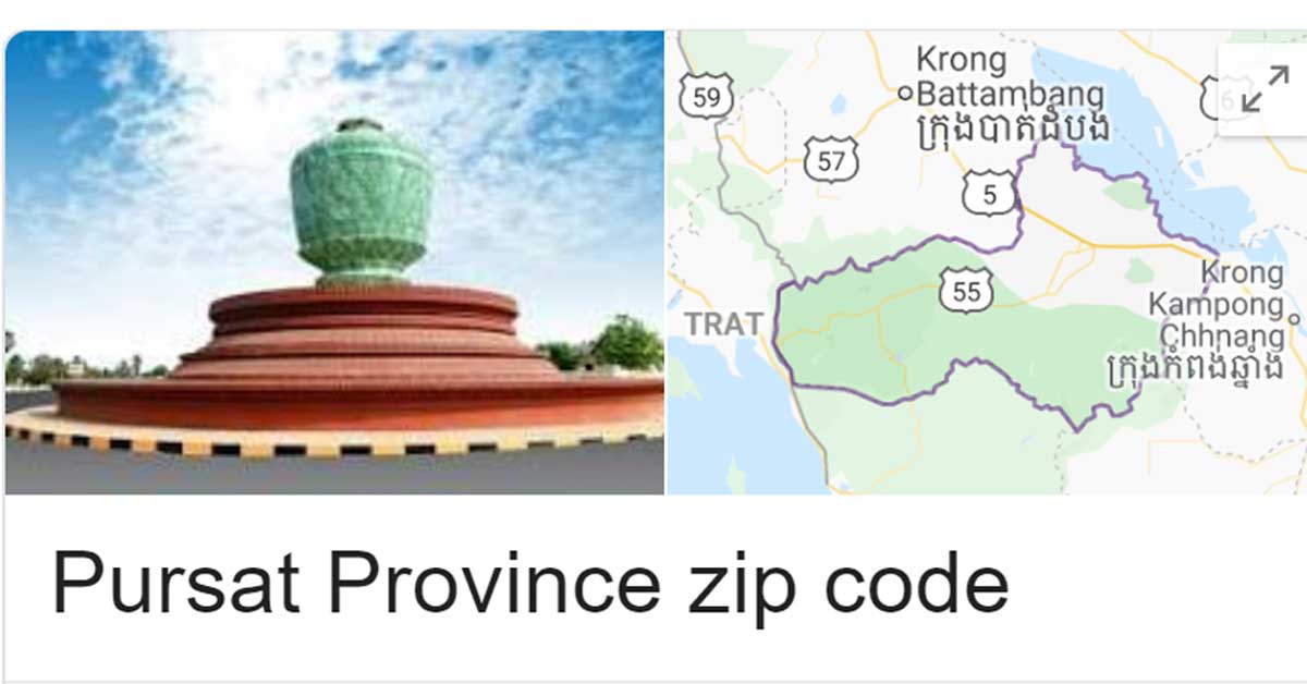 Pursat Province zip code